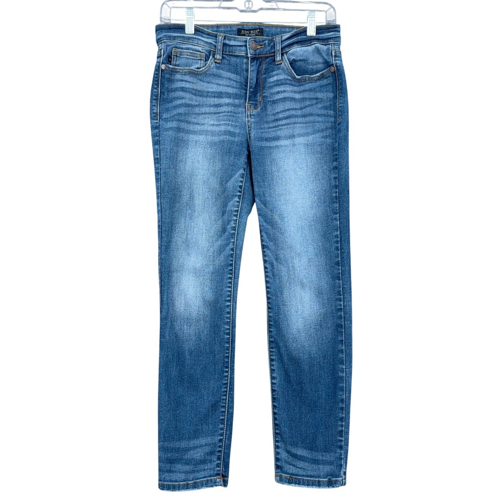 Judy Blue Relaxed Fit Jeans Women 9/29 Cotton Blend Blue JB82102DK